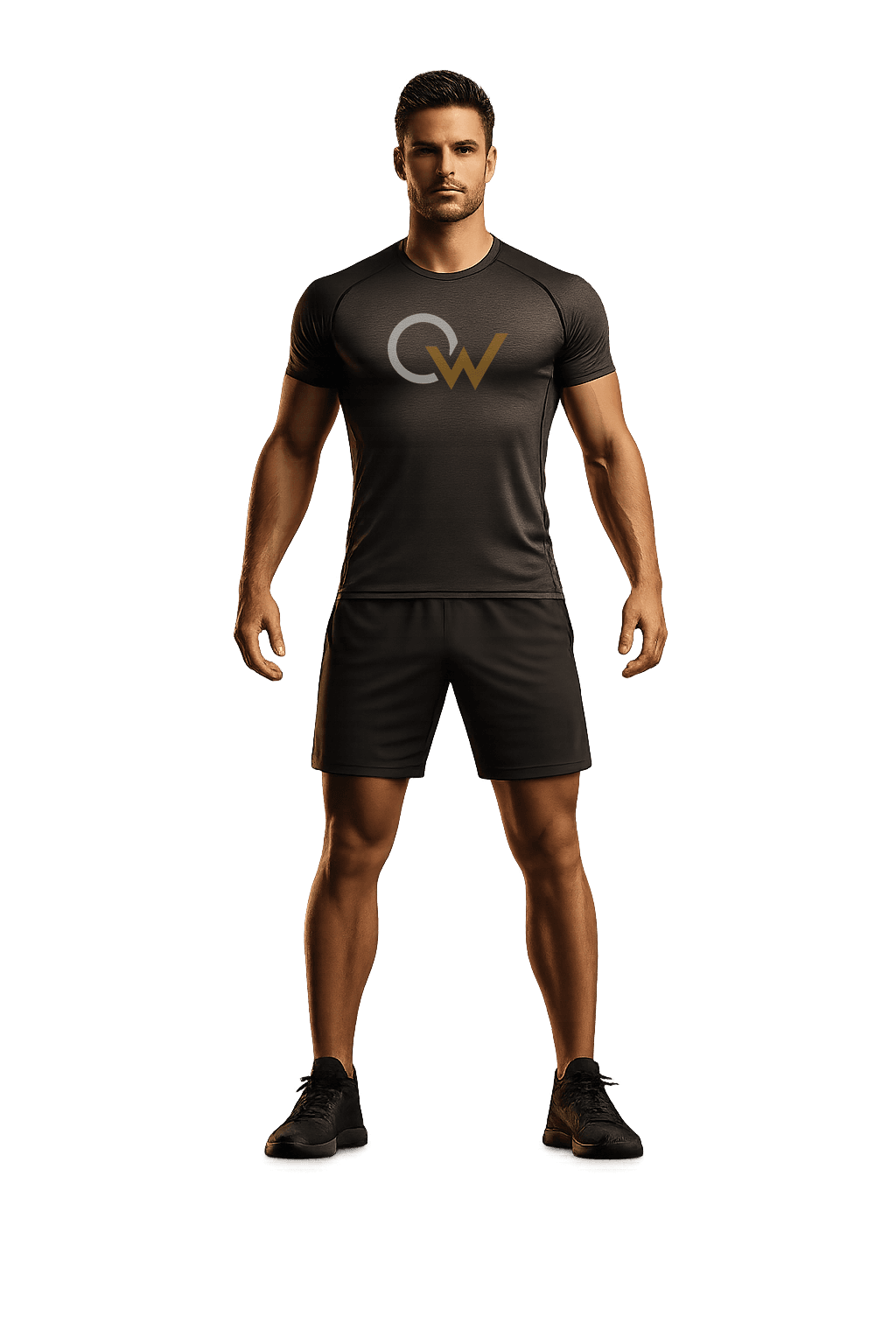 Athlete showing common injury areas